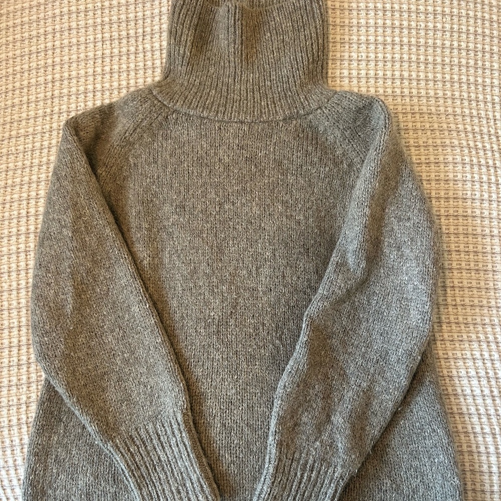 XXS Aritzia Day Off Turtleneck - Gray